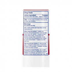Visine Red Eye Comfort Redness Relief Eye Drops, 0.5 fl. oz