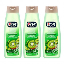 VO5 Herbal Escapes Clarifying Shampoo, Kiwi Lime Squeeze, 12.5 Oz (Pack Of 3)