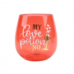 Way To Celebrate Love Potion Stemless Wine Glass Valentine's Day