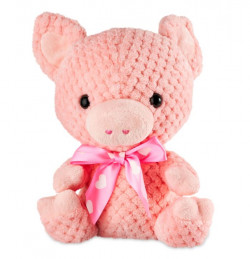 Way To Celebrate! Valentine’s Day 10.5in Plush Toy, Pig