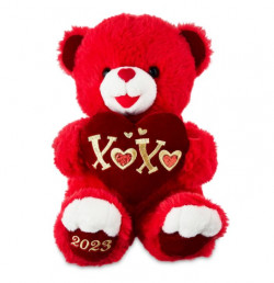 Way To Celebrate! Valentine’s Day 10in Sweetheart Teddy Bear 2023, Red