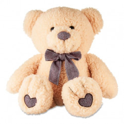 Way To Celebrate! Valentine's Day 18.5in Teddy Precious Plush Toy, Cream