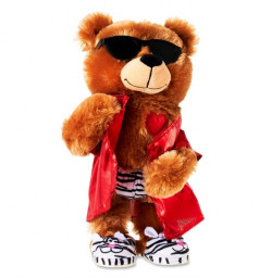 Way To Celebrate Valentine's Day Animated Plush, Bear Flasher