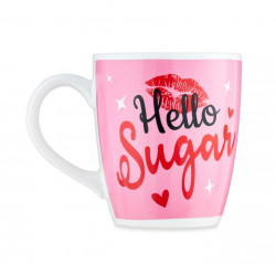 Way To Celebrate! Valentine’s Day Jumbo Mug, Sugar Lips