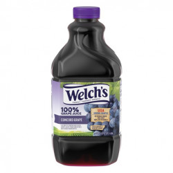 Welch's 100% Grape Juice, Concord Grape, 64 Fl Oz Bottle