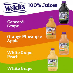 Welch's 100% Grape Juice, Concord Grape, 64 fl oz Bottle