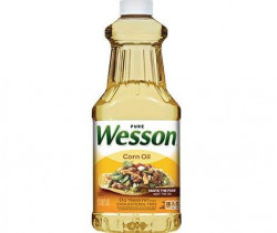 Wesson Pure And Natural Corn Oil, 48 Oz