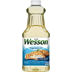 Wesson, Pure Vegetable Oil, 24 fl oz