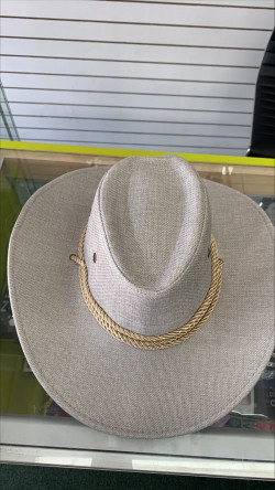 Wicked Costumes Cowboy Hat - Super Deluxe  White Suede Fancy dress accessory