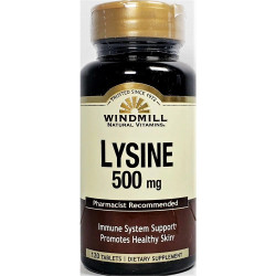 Windmill LYSINE 500 MG-Energy-Support-Vitamins-Minerals