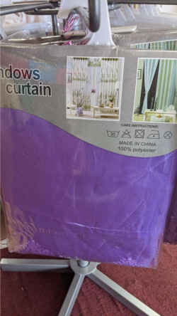 Windows Curtains Purple