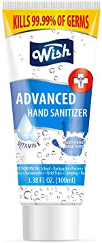 Wish Advanced Hand Sanitizer - 3.38 Fl Oz.