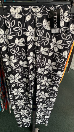 Women's Full Length High Waist Elastic Casual Pull On Fitted Leopard Printed Leggings