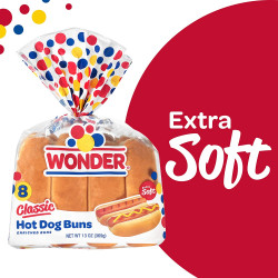 Wonder Bread Classic Hot Dog Buns - 13 Oz