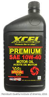 XCEL SAE 10W-40 Premium Motor Oil