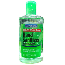 XtraCare Hand Sanitizer 8oz Moisturizes with Vitamin E & Aloe, 8 oz. (Pack of 3)