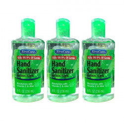 XtraCare Hand Sanitizer 8oz Moisturizes With Vitamin E & Aloe, 8 Oz. (Pack Of 3)