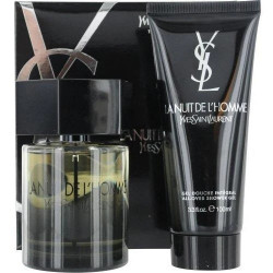 Yves Saint Laurent La Nuit De L'homme Travel Set Eau De Toilette Spray 3.4 Oz & All Over Shower Gel 3.3 Oz Travel Offer 2 Pcs