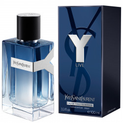 Yves Saint Laurent Y Live Eau De Toilette Intense 3.4 Oz 100 Ml Men