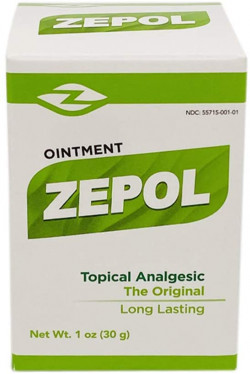 Zepol Topical Analgesic Ointment 1 Oz.